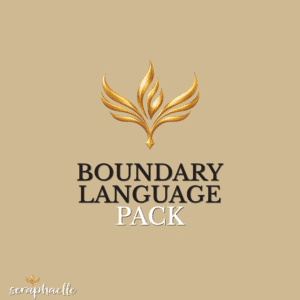 Seraphaelle logo with the text “Boundary Language Pack”